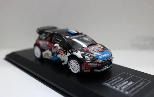 Diecast 1/43 Scale Citroen DS3 WRC Model - Image 3