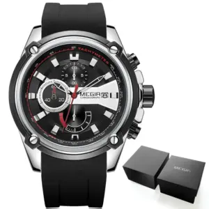 MEGIR MN2086G-BK-1 Men's Quartz Sport Watch 17 Hf3d0dc711e72484680aa6307614821c4P