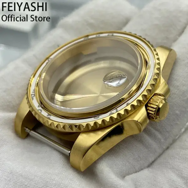 40mm Stainless Steel Watch Case for Movements - Image 6