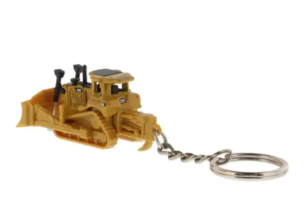 Caterpillar D8T Diecast Tractor Keychain Model - Image 3