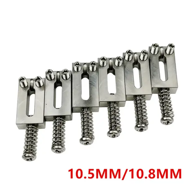 Stainless Steel Tremolo Bridge Saddles for Guitars - Image 4