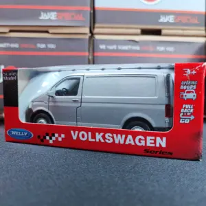 Welly 1:36 Metallic Silver VW Transporter Model 4 JPEG 20250125 070314 1741404836616238755