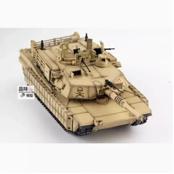1:72 Scale Diecast Alloy M1A2 TUSK2 Tank Model - Image 7