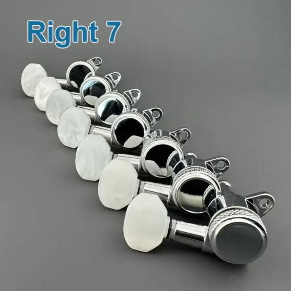 Chrome Locking Guitar Tuning Pegs 1:18 Ratio - Image 7