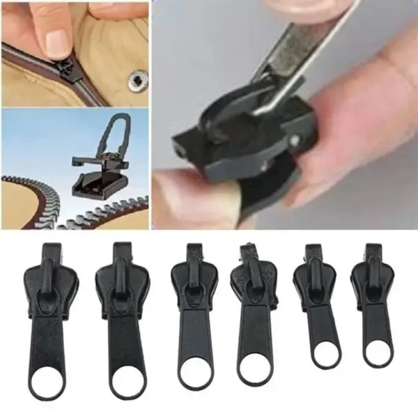 6pcs Universal Zipper Slider Repair Kit