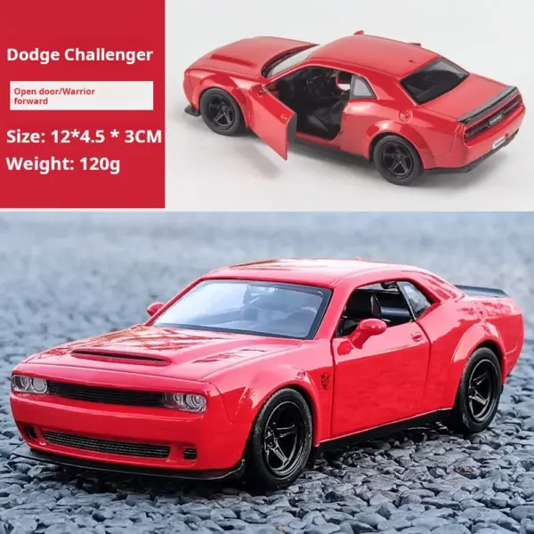 1:32 Diecast 1970 Dodge Charger Model Car - Image 7
