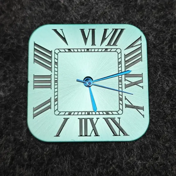 Square NH35 Watch Dial Set with Needle - Image 8