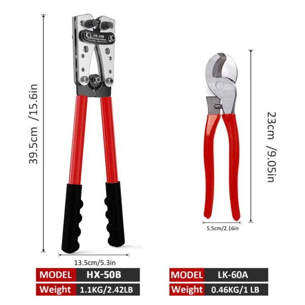 Multifunctional Crimping Tool Kit with Cables - Image 4