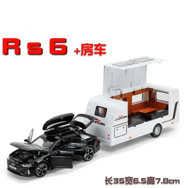 1:32 Audi RS6 Diecast Model Car Toy - Image 8