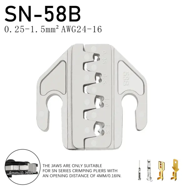 Mini Crimping Tool with 4mm Jaws - Image 13
