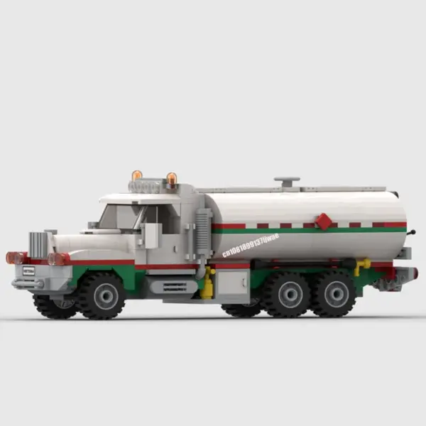 361PCS DIY Octan Fuel Truck Building Set - Image 3