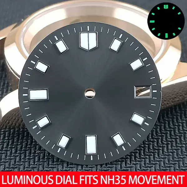 28.5mm Luminous Watch Dial for NH35 Movement - Image 9