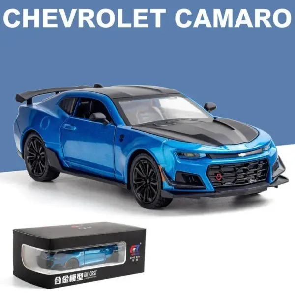 1:24 Chevrolet Camaro Diecast Sports Car Model - Image 7