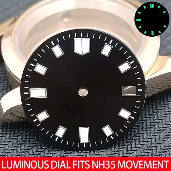 28.5mm Luminous Watch Dial for NH35 Movement - Image 8