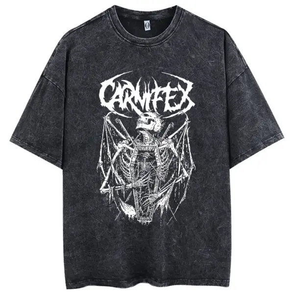 Gothic Summer T-Shirt for Men Unisex Casual - Image 5