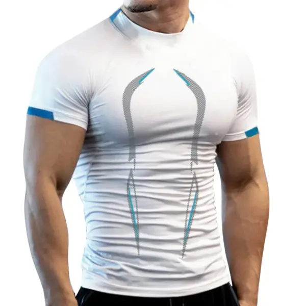 Men's Breathable Quick Dry T-Shirt for Summer - Image 13