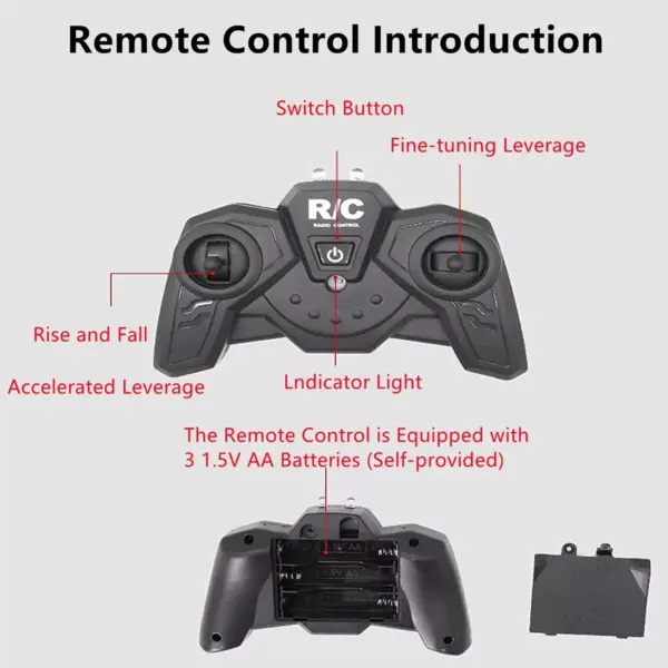 2-Channel Remote Control Mini Helicopter - Image 5