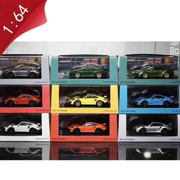 1:64 Scale Alloy Diecast 911GT RS Model Car - Image 4