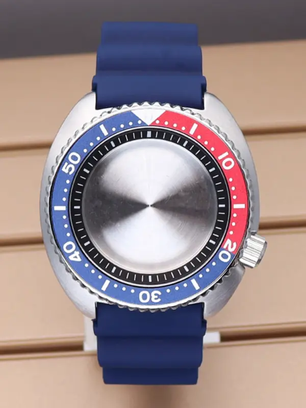 45mm Silver SKX Watch Case for Seiko NH35/NH36 - Image 34