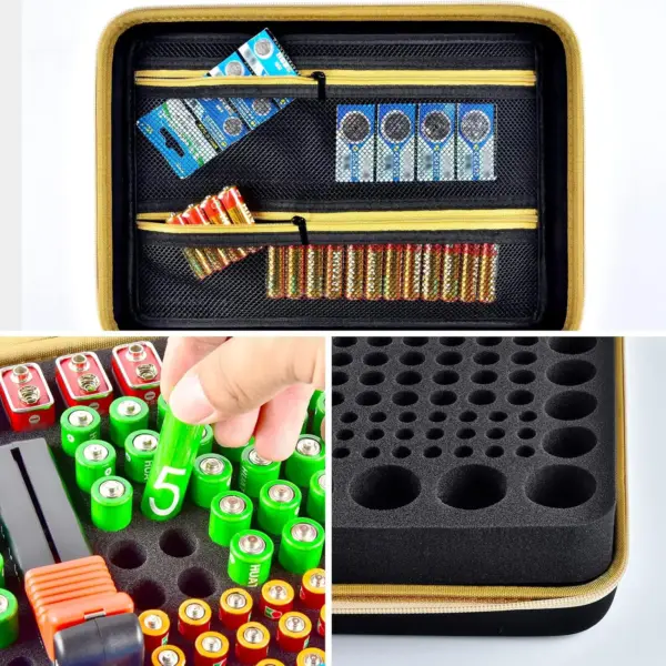 Battery Organizer Case with Tester for 162+ Batteries - Image 4