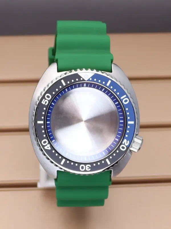 45mm Silver SKX Watch Case for Seiko NH35/NH36 - Image 38