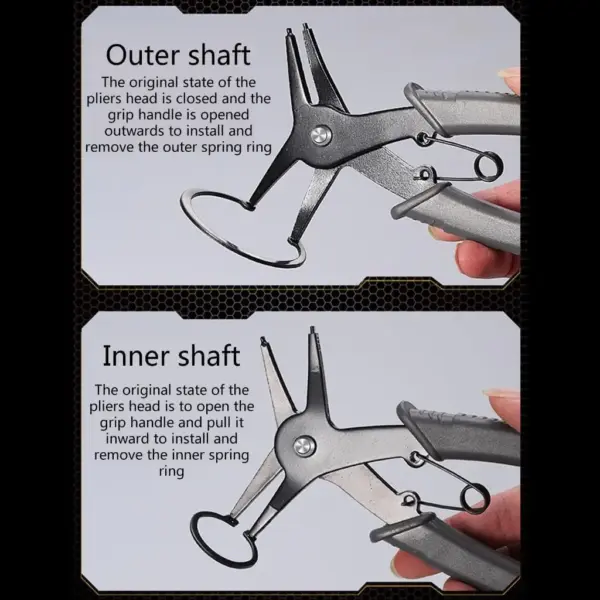 Multifunctional Snap Ring Pliers Tool - Image 5