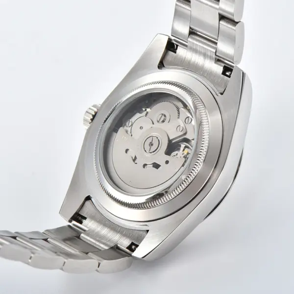 Stainless Steel Watch Case for NH35/NH36 Movement - Image 5