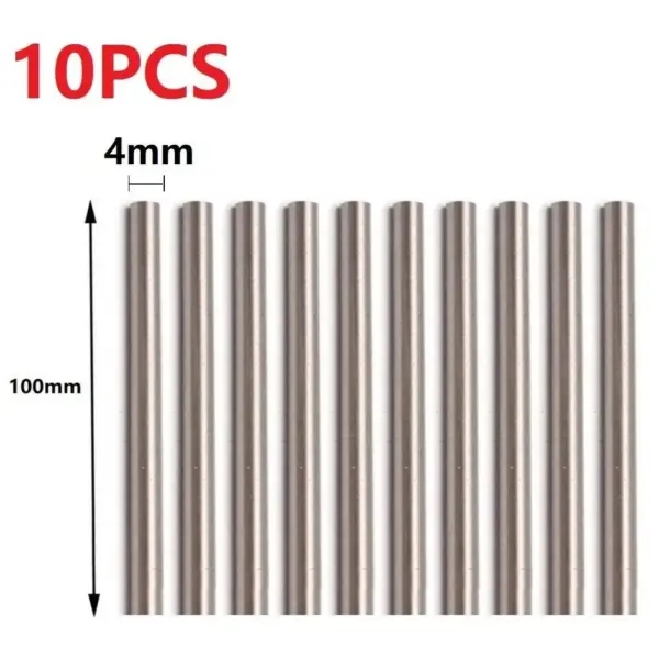 10pcs HSS Round Rods Assorted Diameters 1.5-4mm - Image 5