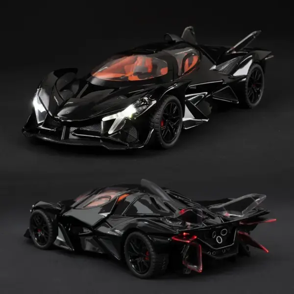 1:24 Diecast Metal Supercar Model Car - Image 3