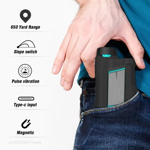 Mileseey PF260 Golf Laser Rangefinder with Slope - Image 3