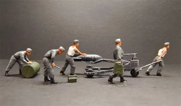 1:72 Scale Resin German Soldiers Set - Image 7