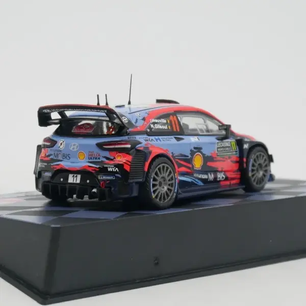 1:43 Scale Diecast Alloy Hyundai I20 WRC Model - Image 4