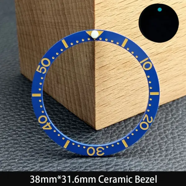 Luminous Ceramic Bezel Insert 38mm Watch Part - Image 8