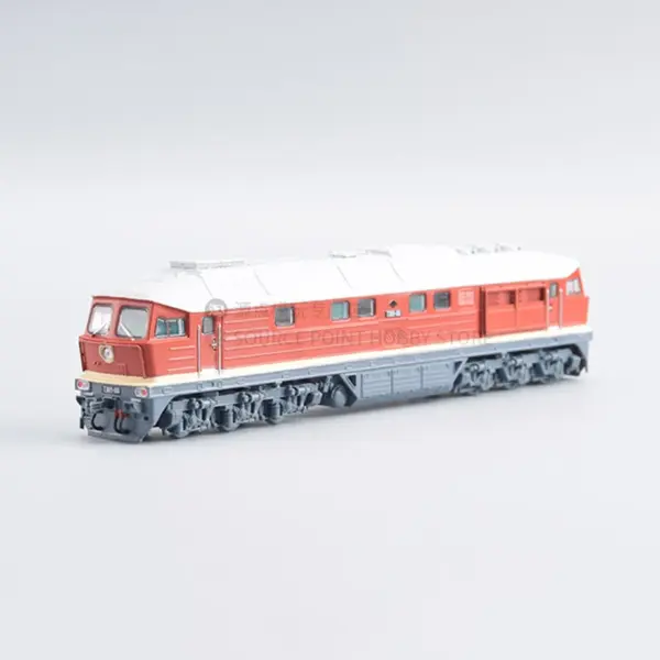 1:87 Diecast Alloy Soviet Passenger Train Model