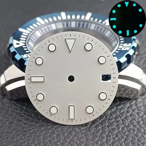 Luminous 28.5mm Watch Dial for NH35 Movement - Image 7