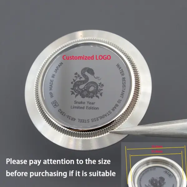 Custom Stainless Steel Watch Back Cover NH35 NH36 - Image 7