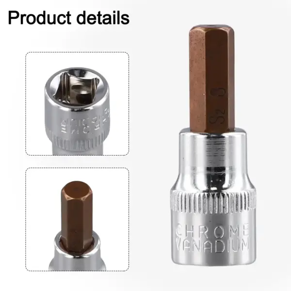 3/8 Inch Drive Torx Hex Socket Bit Set - Image 2