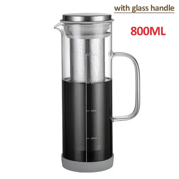 800ml Cold Brew Coffee Maker with Handle - Image 7