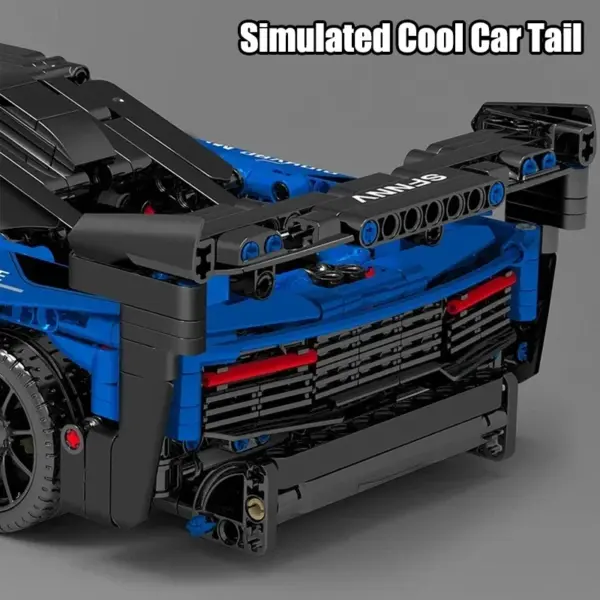 Racing Car Model Building Blocks 1404Pcs - Image 5