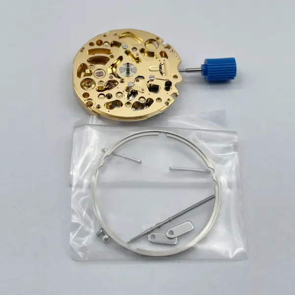 Genuine Gold NH71 NH71A Mechanical Watch Movement - Image 6