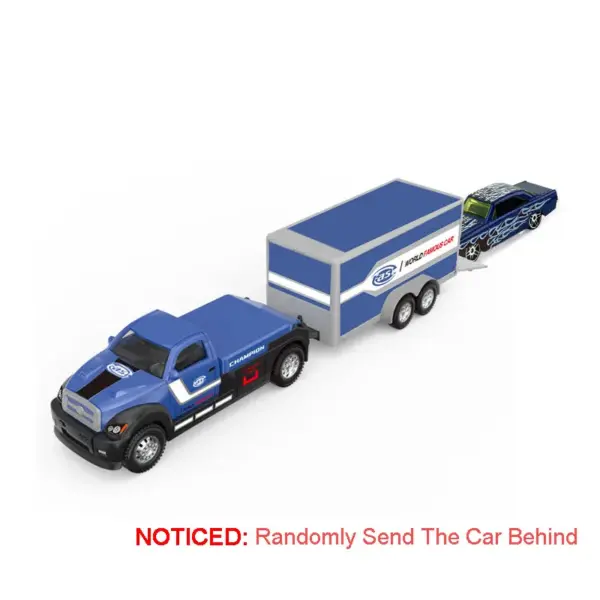 1:64 Scale Diecast Container Truck Model - Image 15