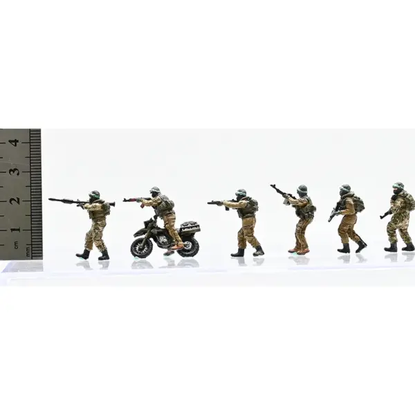 1:72 Scale Gaza Elite Squad Soldier Model Set - Image 3