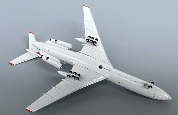 1/400 Soviet Tu-154B-2 Aircraft Model CCCP-85591 - Image 5