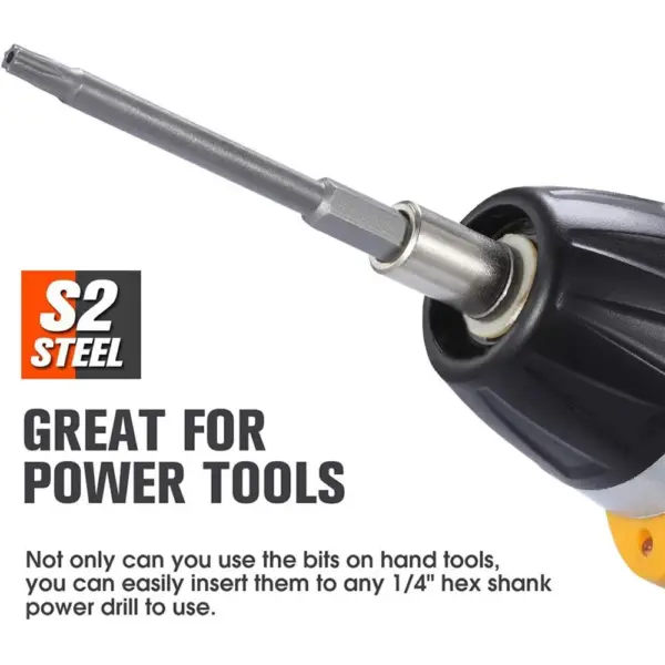 11-Piece Magnetic Torx Security Bit Set - Image 3