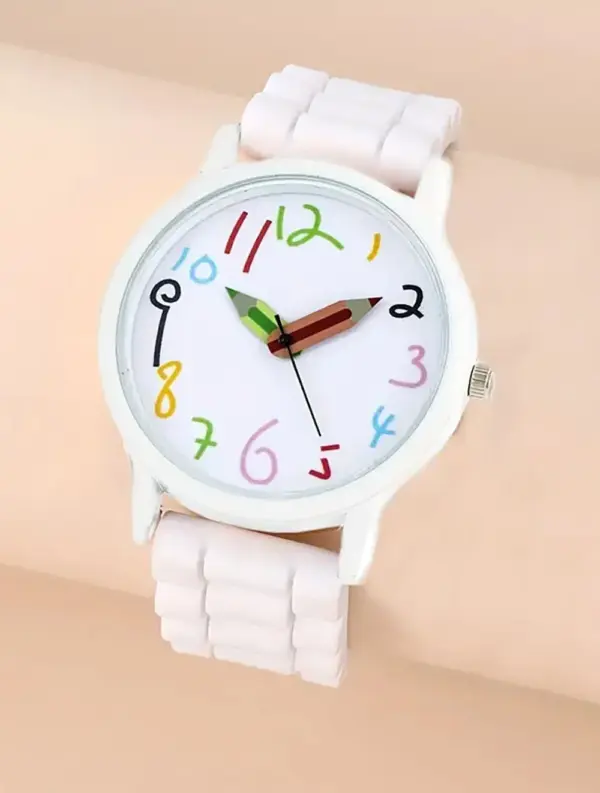 Stylish Silicone Quartz Watch for All Occasions - Image 3