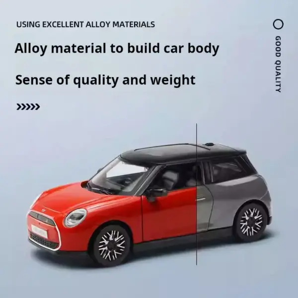 1:28 BMW Mini Cooper Diecast Car Model - Image 3