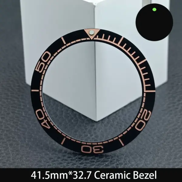 Ceramic Watch Bezel 41.5mm Replacement Insert - Image 11