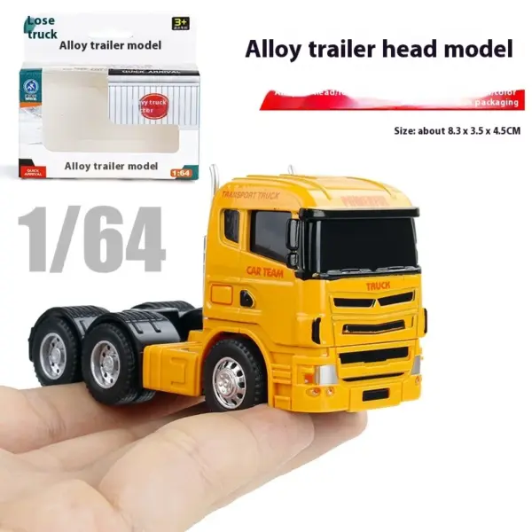 1:64 Diecast Retro Truck Cab Model - Image 11