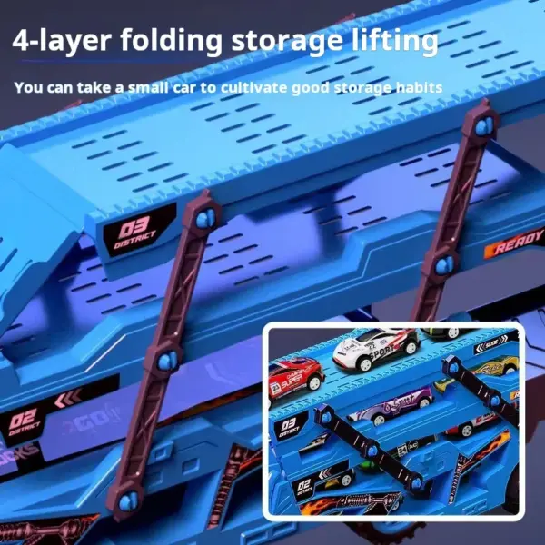 Large Deformation Transporter Truck Toy Set - Image 4