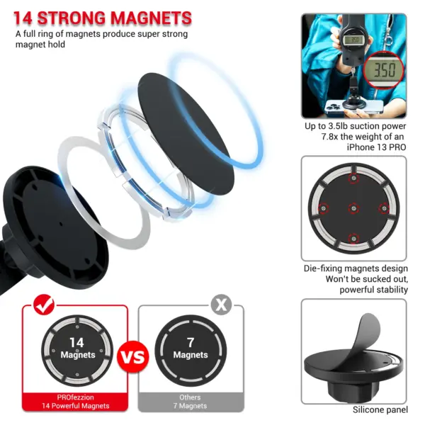Universal Magnetic Phone Holder for Bicycles - Image 6